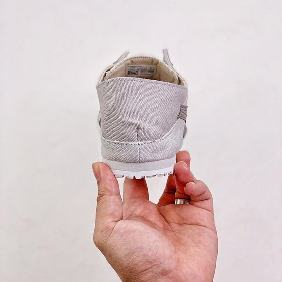 Onitsuka Tiger Mexico 66 Light Grey Canvas Sneakers - Picture 8 of 8